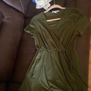 Green dress
